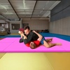 image:imageBalanceFrom 10x4 Feet 4Panel Folding Gymnastics Mat  2Inch Thick Pad with Vinyl Surface and Carrying Handles for Tumbling Yoga Pilates Home Workouts and Martial ArtsPink