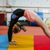 image:imageBalanceFrom 10x4 Feet 4Panel Folding Gymnastics Mat  2Inch Thick Pad with Vinyl Surface and Carrying Handles for Tumbling Yoga Pilates Home Workouts and Martial ArtsMultiColor