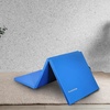 image:imageBalanceFrom 6x2 Feet 3Panel Folding Gymnastics Mat  2Inch Thick Pad with Vinyl Surface and Carrying Handles for Tumbling Yoga Pilates Home Workouts and Martial ArtsBlue