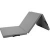 image:imageBalanceFrom 6x2 Feet 3Panel Folding Gymnastics Mat  2Inch Thick Pad with Vinyl Surface and Carrying Handles for Tumbling Yoga Pilates Home Workouts and Martial ArtsGray