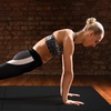 image:imageBalanceFrom 6x2 Feet 3Panel Folding Gymnastics Mat  2Inch Thick Pad with Vinyl Surface and Carrying Handles for Tumbling Yoga Pilates Home Workouts and Martial ArtsBlack2