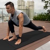 image:imageBalanceFrom 6x4 Feet 4Panel Folding Gymnastics Mat  2Inch Thick Pad with Vinyl Surface and Carrying Handles for Tumbling Yoga Pilates Home Workouts and Martial ArtsBlack