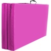 image:imageBalanceFrom 6x4 Feet 4Panel Folding Gymnastics Mat  2Inch Thick Pad with Vinyl Surface and Carrying Handles for Tumbling Yoga Pilates Home Workouts and Martial ArtsPink