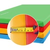 image:imageBalanceFrom 6x4 Feet 4Panel Folding Gymnastics Mat  2Inch Thick Pad with Vinyl Surface and Carrying Handles for Tumbling Yoga Pilates Home Workouts and Martial ArtsMultiColor