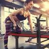 image:imageBalanceFrom Adjustable Folding Multifunctional Workout Station Adjustable Olympic Workout Bench with Squat RackBlackRed