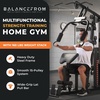image:imageBalanceFrom Multifunctional Home Gym Machine with Floor Mat 160LBS Weights