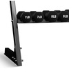 image:imageBalanceFrom Neoprene Coated Iron Dumbbell Hex Weights Set with Stand  ColorCoded or Black Options with NonSlip Grip for Strength Training Resistance Workouts and Home Gym Fitness110lb Set