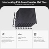 image:imageBalanceFrom Puzzle Exercise Mat 34 Thick EVA Interlocking Foam FloorBlack