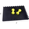image:imageBalanceFrom Puzzle Exercise Mat 34 Thick EVA Interlocking Foam FloorBlack