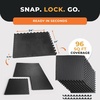 image:imageBalanceFrom Puzzle Exercise Mat 34 Thick EVA Interlocking Foam FloorBlack