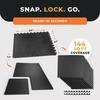 image:imageBalanceFrom Puzzle Exercise Mat 34 Thick EVA Interlocking Foam FloorBlack