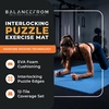 image:imageBalanceFrom Puzzle Exercise Mat 34 Thick EVA Interlocking Foam FloorBlue