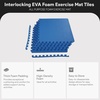 image:imageBalanceFrom Puzzle Exercise Mat 34 Thick EVA Interlocking Foam FloorBlue