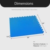 image:imageBalanceFrom Puzzle Exercise Mat 34 Thick EVA Interlocking Foam FloorBlue