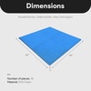 image:imageBalanceFrom Puzzle Exercise Mat 34 Thick EVA Interlocking Foam FloorBlue