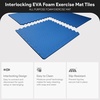 image:imageBalanceFrom Puzzle Exercise Mat 34 Thick EVA Interlocking Foam FloorBlue