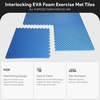 image:imageBalanceFrom Puzzle Exercise Mat 34 Thick EVA Interlocking Foam FloorBlue