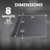 image:imageBalanceFrom Puzzle Exercise Mat 34 Thick EVA Interlocking Foam FloorGrey