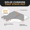 image:imageBalanceFrom Puzzle Exercise Mat 34 Thick EVA Interlocking Foam FloorGrey