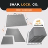 image:imageBalanceFrom Puzzle Exercise Mat 34 Thick EVA Interlocking Foam FloorGrey