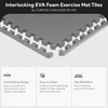 image:imageBalanceFrom Puzzle Exercise Mat 34 Thick EVA Interlocking Foam FloorGrey