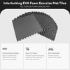 image:imageBalanceFrom Puzzle Exercise Mat 34 Thick EVA Interlocking Foam FloorGrey