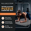 image:imageBalanceFrom Puzzle Exercise Mat 34 Thick EVA Interlocking Foam FloorGrey