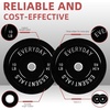 image:imageFitvids 2Inch Olympic Bumper Plates SetBlack