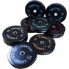 image:imageFitvids 2Inch Olympic Bumper Plates SetBlack