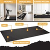 image:imageFitvids High Density Home Gym Treadmill Exercise Bike Equipment Mat 14 Thick 72 x 144 6 x 12FT48 x 72 4 x 6FT