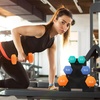 image:imageFitvids Neoprene Coated Dumbbell Set with Rack Free Hand Weight Set For Home Gym Workout AntiSlip Antiroll 20LBS 32LBS 50LBS and 56LBS Sets Multiple Weight Options
