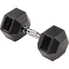image:imageSignature Fitness Rubber Coated Hex Dumbbells Hand Weights for Exercises and Fitness Home Gym 550 lbs Pairs45 lbs Pair