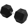 image:imageSignature Fitness Rubber Coated Hex Dumbbells Hand Weights for Exercises and Fitness Home Gym 550 lbs Pairs90 lbs Single