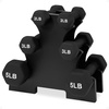 image:imageBalanceFrom Neoprene Dumbbell Set with Rack  NonSlip Strength Training Weights for Home Gym amp Fitness Equipment Multiple Sizes20LBS