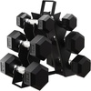 3-Pair Set with A-Rack: 60 lbs