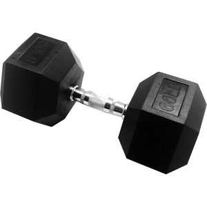 image:imageSignature Fitness Rubber Coated Hex Dumbbells Hand Weights for Exercises and Fitness Home Gym 550 lbs Pairs60 lbs Single
