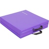 image:imageBalanceFrom 6x2 Feet 3Panel Folding Gymnastics Mat  15Inch Thick Pad with Vinyl Surface and Carrying Handles for Tumbling Yoga Pilates Home Workouts and Martial ArtsPurple