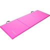 image:imageBalanceFrom 6x2 Feet 3Panel Folding Gymnastics Mat  15Inch Thick Pad with Vinyl Surface and Carrying Handles for Tumbling Yoga Pilates Home Workouts and Martial ArtsPink